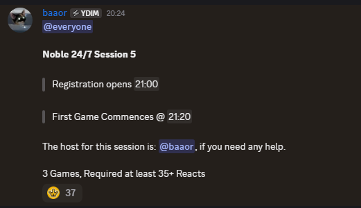+2 for tryout