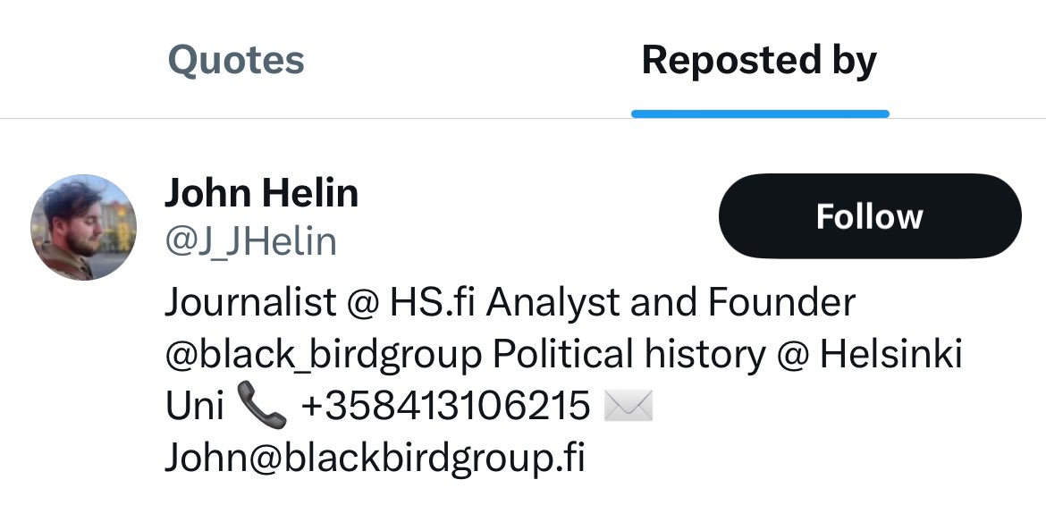 John Helin (<a href="/J_JHelin/">John Helin</a>), Hesarin ”faktantarkastaja” ja toimittaja käy komppaamassa lehtensä lähes päivittäin haastattelemaa tutkijaa. Terveellä pohjalla suomalainen lehdistö!

Ja Helin siis ilmeisesti hyväksyy Stewartin erittäin paljastavan heiton siitä, että Israel käy
