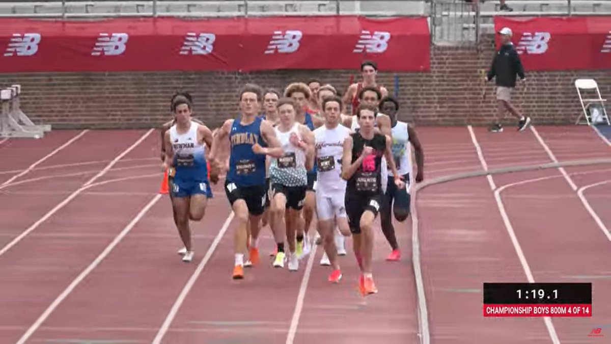 NATHANIEL WRIGHT!!!!!!!!!!!
Herculaneum, MO HS <a href="/herkyxc/">Herky XC</a> TF Sr/grad 
Nathaniel Wright wins #NBNationals Champ Boys 
800 Section #4/14 , running brilliant race, 
finishing in 1:53.52 to temp take the event lead &amp; move to 9th on MO 2025 Perf List!
#HerkyBlackcats #JeffCo #TeamMO
