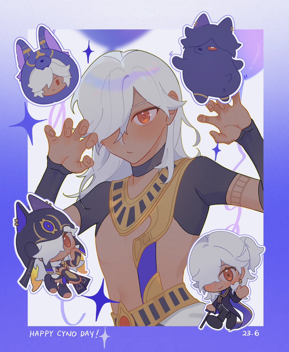 _ceniwen's tweet image. Happy Cyno Day!! 💜⚖️💜

#セノ生誕祭2025 #原神