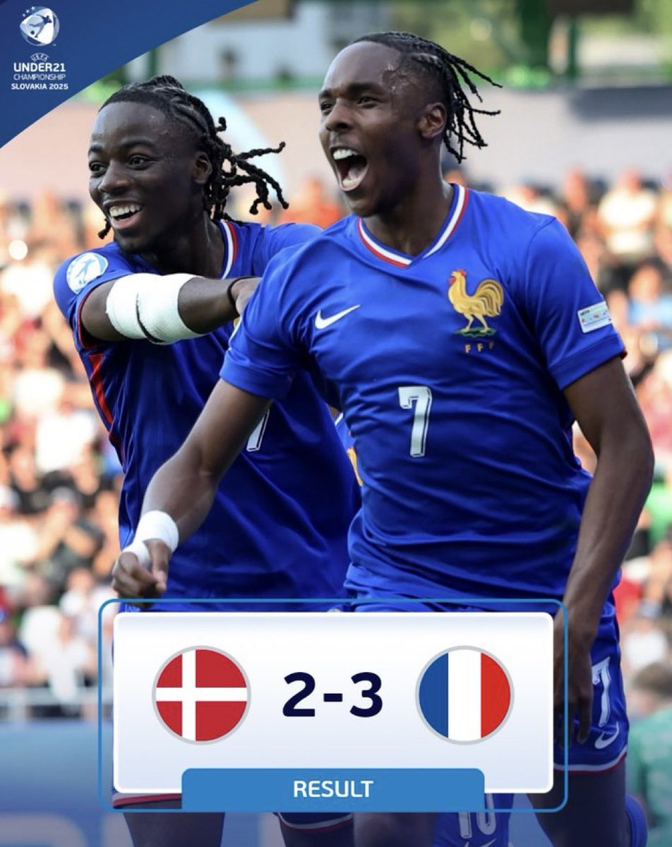 spursangela1's tweet image. And our beautiful #MathysTel scores the winner to take @FFF #U21EURO team through to the semi-finals!☺️#Proud🥹 @SpursOfficial🤍#COYS!🫶🏻