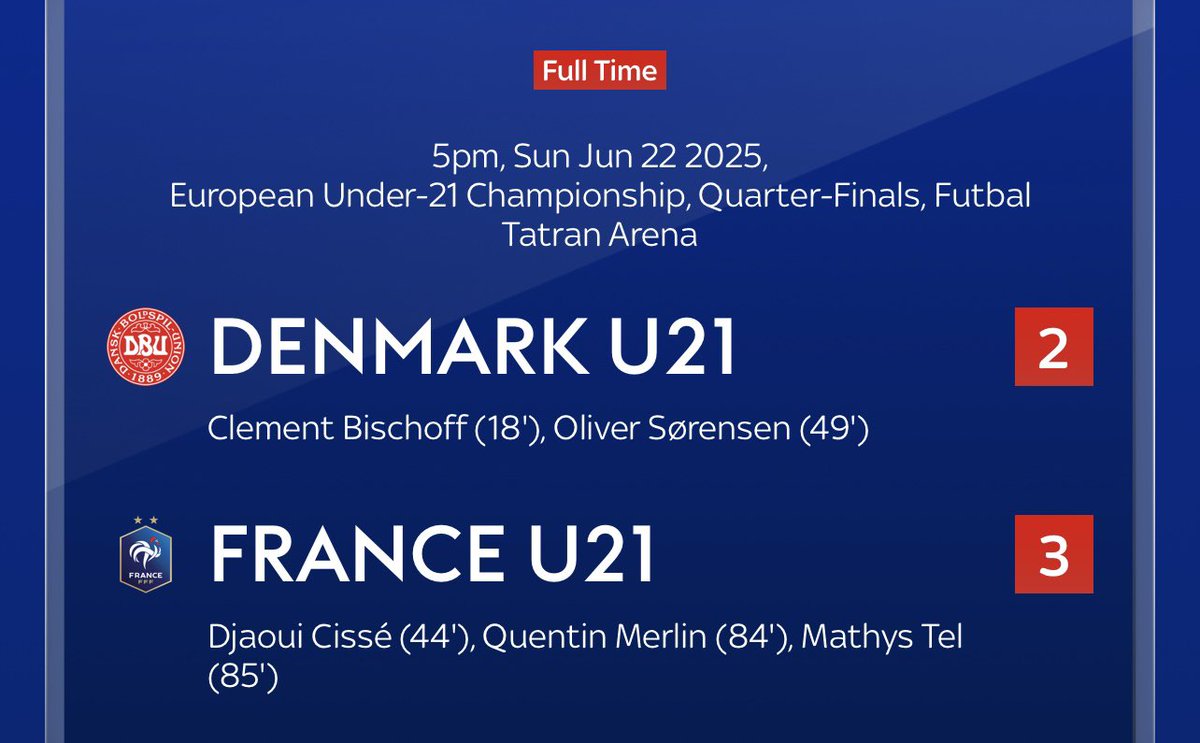 spursangela1's tweet image. And our beautiful #MathysTel scores the winner to take @FFF #U21EURO team through to the semi-finals!☺️#Proud🥹 @SpursOfficial🤍#COYS!🫶🏻