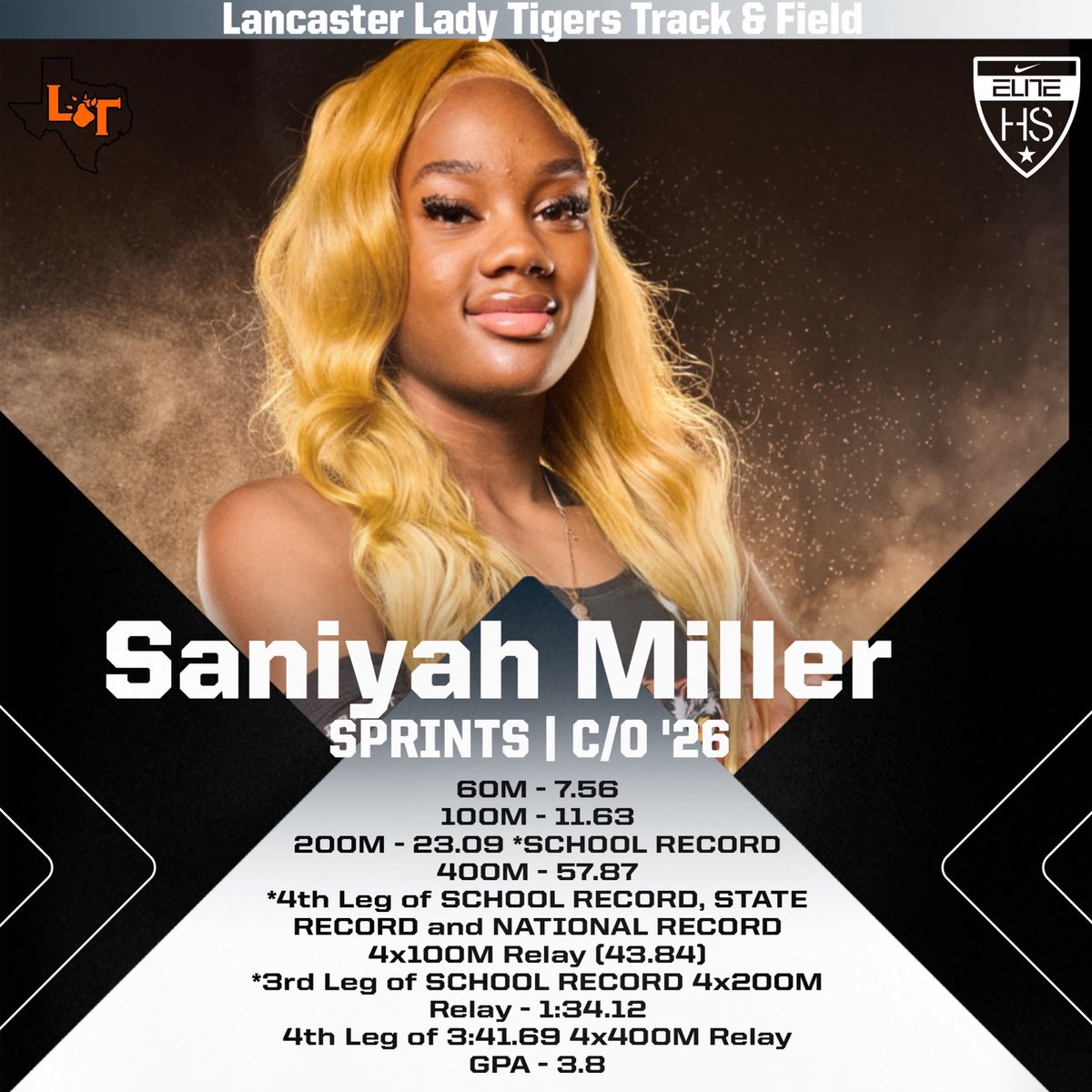 Lancaster Lady Tigers Track & Field tweet media