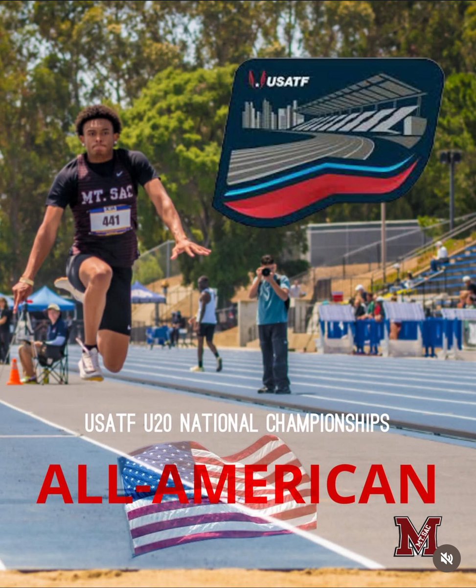 A_Wetherspoon_'s tweet photo. Triple Jump career is 4months into existence… first mark was 43 ft.. finished the season at Hayward field U20 nationals.. 48’10” 1/4 is the new PR.. #2 in state Ca. And #5 U20 in the nation..  2x All American.. told you he was the best athlete in the valley.. https://t.co/6L9jn8TrH9