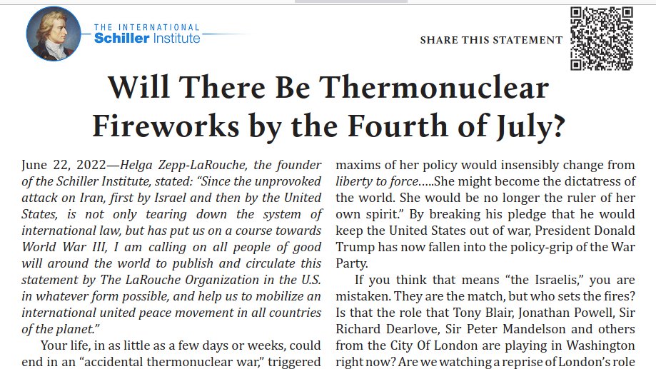 file:///home/roger/Downloads/20250622-schiller-statement-1.pdf
Circulate this widely!