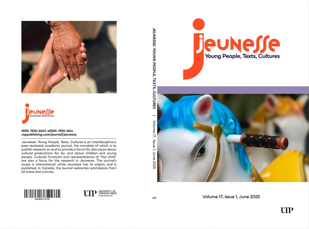 Dr Sarah Olive (@drsaraholive) on Twitter photo Bouncing off a carousel soon, <a href="/JeunesseJournal/">Jeunesse: Young People, Texts, Cultures</a>: Young People, Texts, Cultures 17.1 - Ponies; Alanis Morissette; first kisses; Blerds' comic & manga fan culture; YouTube read-alouds; & empowerment in the Ravens catalogue. Plus a peek at gendered YA Shakespeare 🐧 in my editorial. Bouncing off a carousel soon, <a href="/JeunesseJournal/">Jeunesse: Young People, Texts, Cultures</a>: Young People, Texts, Cultures 17.1 - Ponies; Alanis Morissette; first kisses; Blerds' comic & manga fan culture; YouTube read-alouds; & empowerment in the Ravens catalogue. Plus a peek at gendered YA Shakespeare 🐧 in my editorial.