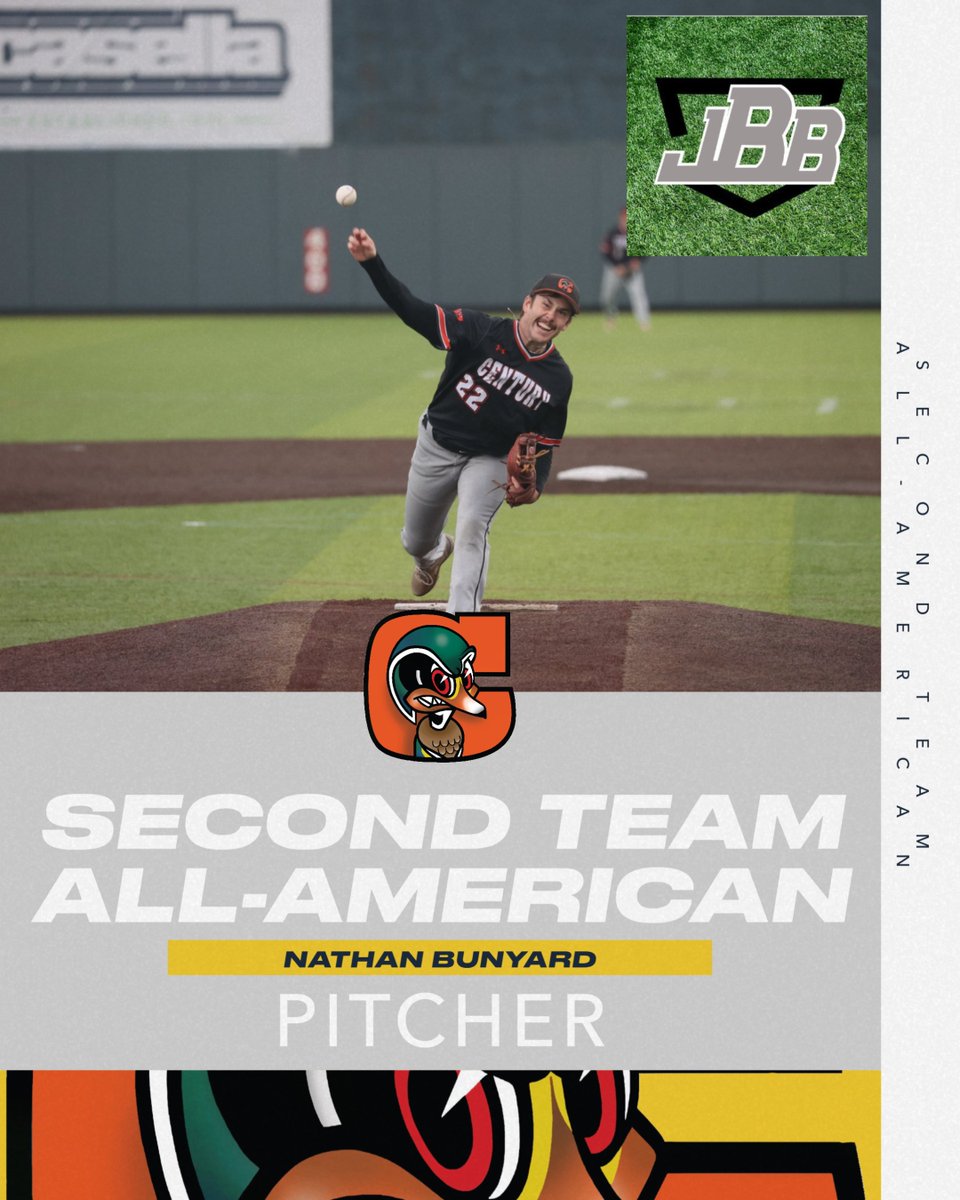 Congrats to Hunter Guenther winning <a href="/_TheJBB/">The JBB</a> National Player of the Year, Seth Nelson 2B and Shayne Pellin RP being name 1st team All-Americans and Nathan Bunyard SP being named 2nd team