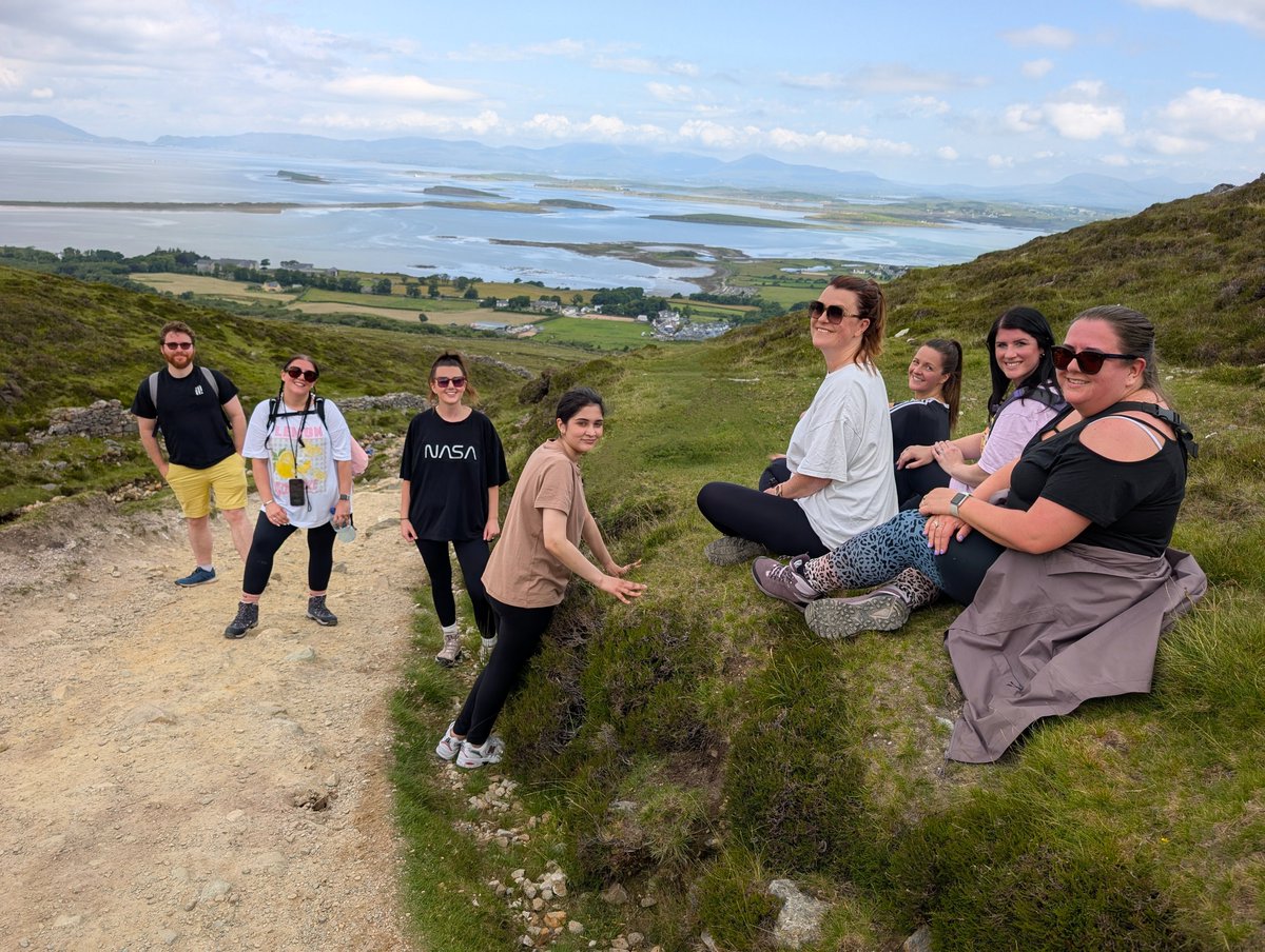 Saint Thomas More staff this weekend embarked upon a #Pilgrimage to Croagh Patrick in Ireland as part of the #JubileeYearOfHope.