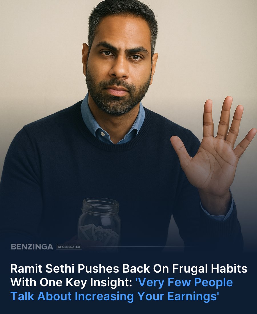 Personal finance expert Ramit Sethi says people focus too much on cutting costs and not enough on increasing income. In a recent video, he explained that while there’s a limit to how much you can save, there’s no ceiling on how much you can earn.

Sethi encourages people to shift