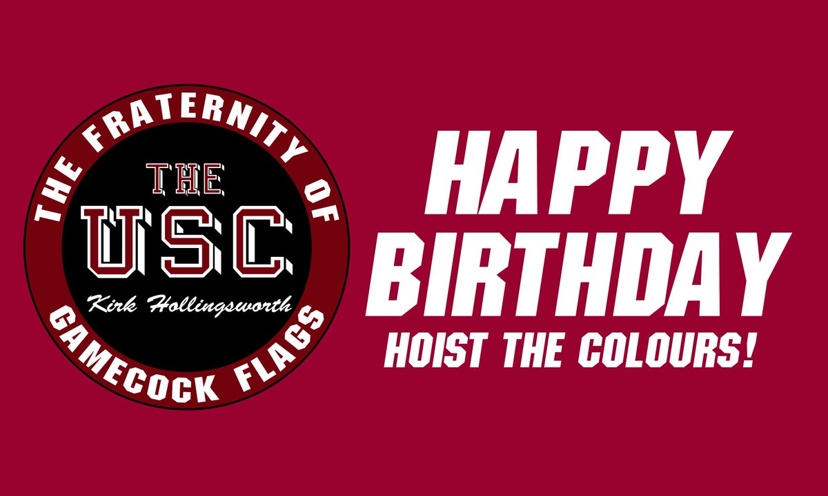 Happy Birthday to El Presidente <a href="/theUSC/">Kirk Hollingsworth</a>