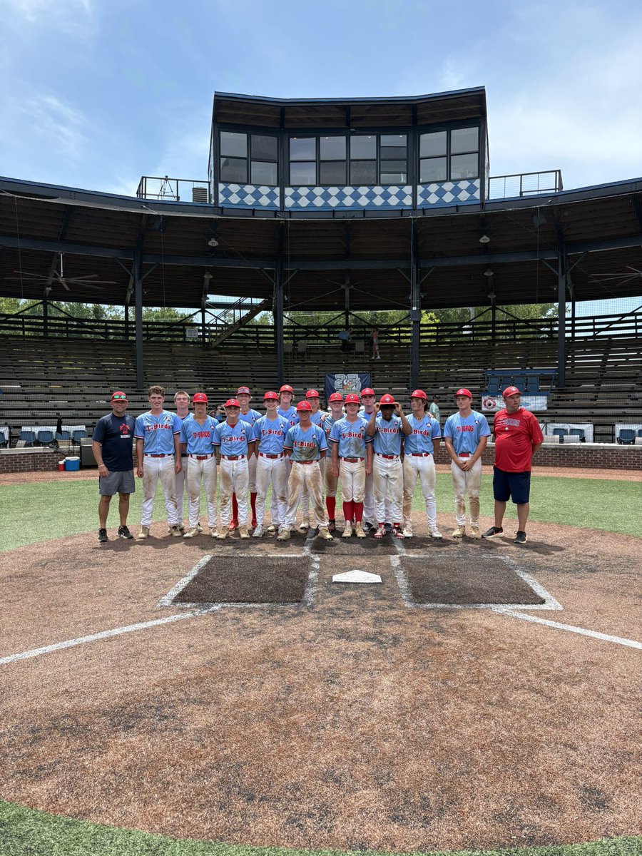 Tidewater Thunderbirds bring home the 18u championship with a 4-3 win over the Tidewater Drillers
<a href="/TidewaterTBirds/">TidewaterThunderbirdsBaseball</a>