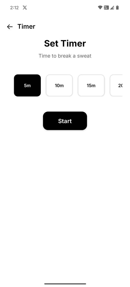 rcuffdev's tweet image. Sneak peek at my minimal workout tracker 💪
Clean, simple, and focused on what matters.
What would you want to see in a workout app? 🤔