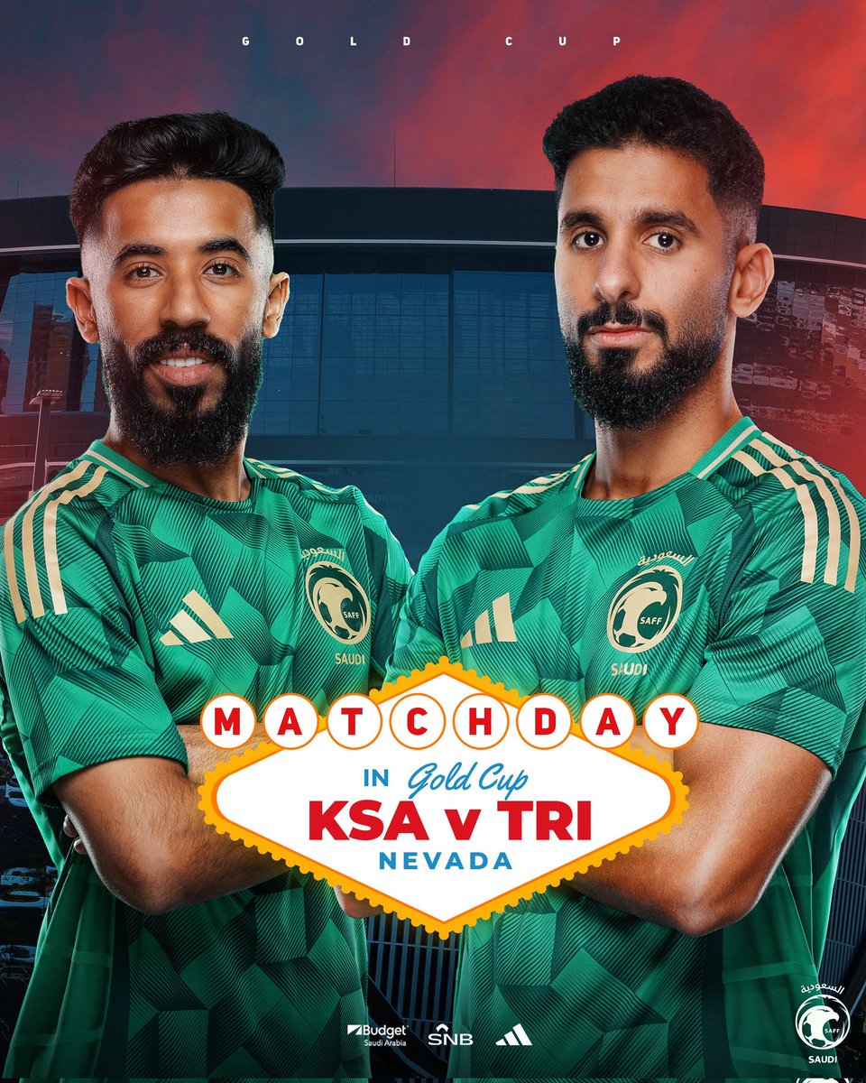 ar01sud's tweet photo. Match day... The day of the Green... The day of the Asian Champion!

🇸🇦 Saudi Arabia vs Trinidad &amp; Tobago 🇹🇹

🏆 CONCACAF Cup

⏰ 2:00 AM

Good luck to the Green Falcons on their international mission! 🦅💚 https://t.co/wpRxX8ZFxG