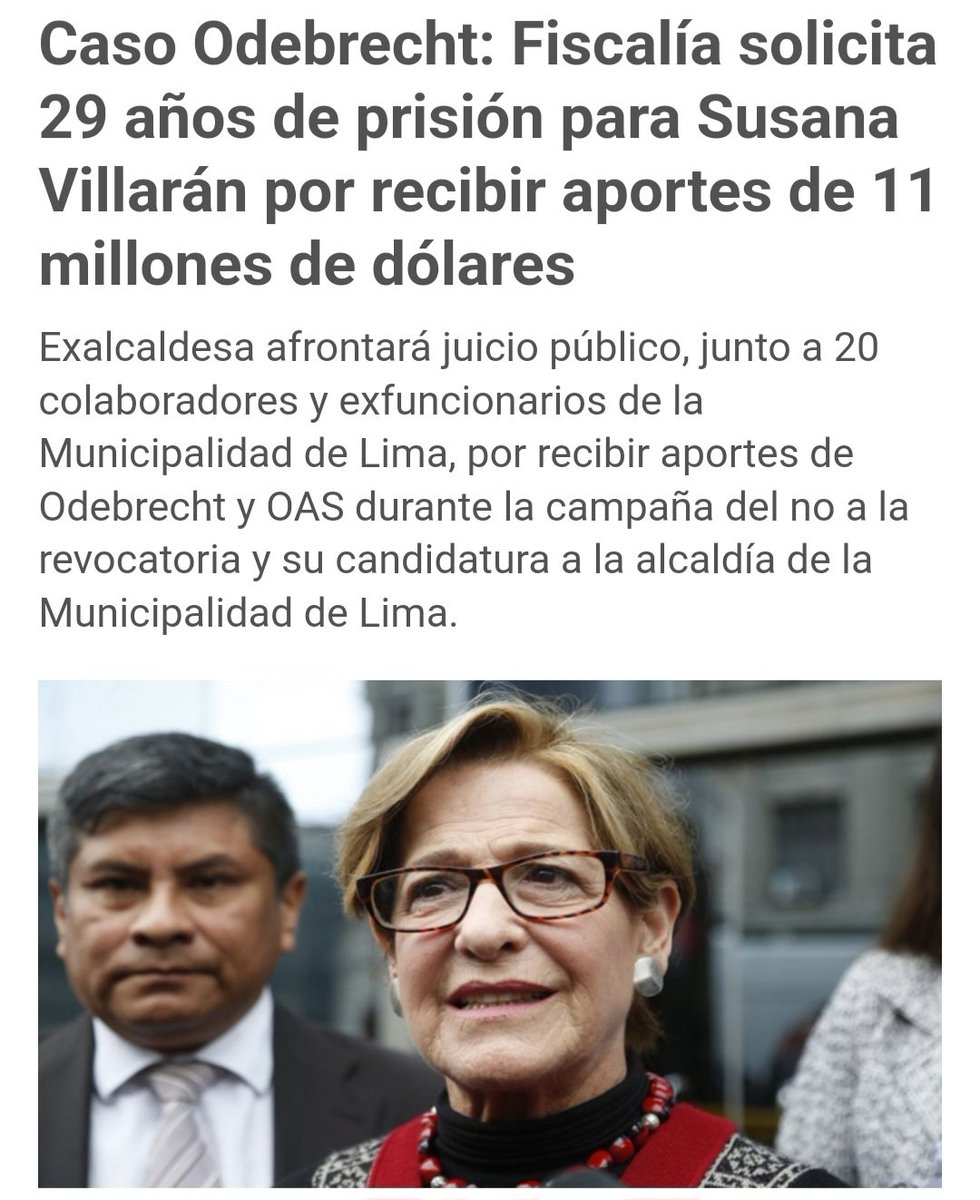 TwicuyRicuy's tweet photo. @oss_romano @SalvoCernuzio @Pontifex_es: Paola Ugaz @larryportera es corrupta, ella íntegró la organización criminal "Los Chalinas Verdes" de la exalcaldesa de Lima, Susana Villarán,  quien recibió $12 millones en sobornos de Odebrecht y OAS. No se deje sorprender por el progresismo ateo.
@vaticannews_es https://t.co/NxherjIXFu