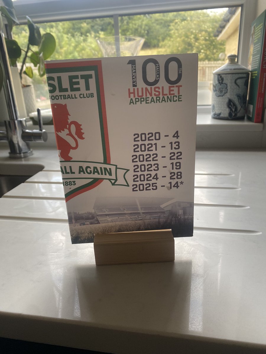 100 not out 🏉 

Some amazing times through the years at the club and proud to have made the achievement - not the game to celebrate it but heres to 100 more 🥴😅

<a href="/HunsletRLFC/">Hunslet RLFC</a>