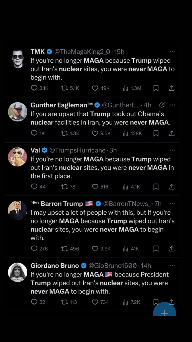 MAGA sheep have been given their latest narrative.