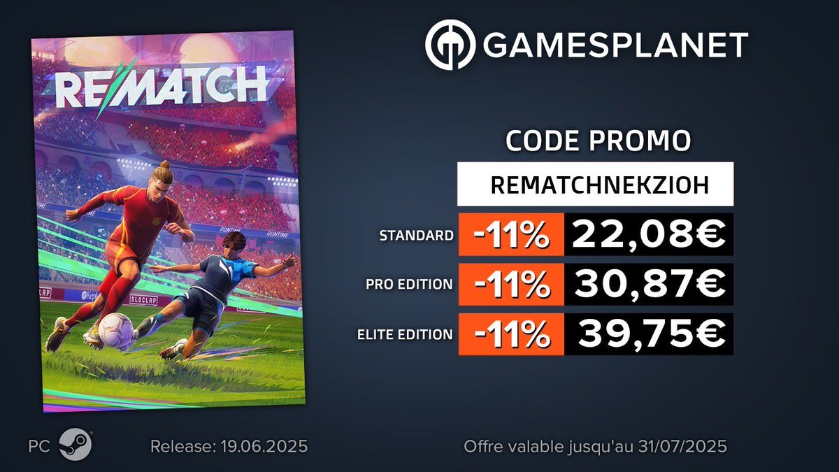 육 NekzioH (@nekzioh) on Twitter photo LIVE ON 🔴 JE TEST REMATCH AVEC LES FREROTS
PUIS GTA RP LE PRESIDENT EN PETARD CE SOIR
Merci à <a href="/GamesplanetFR/">Gamesplanet France</a> pour le jeu ! vous avez des promos sympa juste en bas !
twitch.tv/nekzioh LIVE ON 🔴 JE TEST REMATCH AVEC LES FREROTS
PUIS GTA RP LE PRESIDENT EN PETARD CE SOIR
Merci à <a href="/GamesplanetFR/">Gamesplanet France</a> pour le jeu ! vous avez des promos sympa juste en bas !
twitch.tv/nekzioh