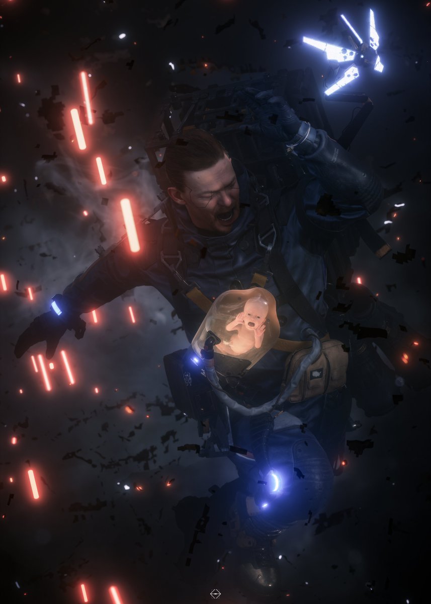 Simon0aVp's tweet photo. "4 days to go... we're almost there, Sam. ⚡🖤
#DeathStranding2 #DS2 #4DaysLeft #Countdown #HideoKojima #StrandGame" https://t.co/zo5FcSkmgl