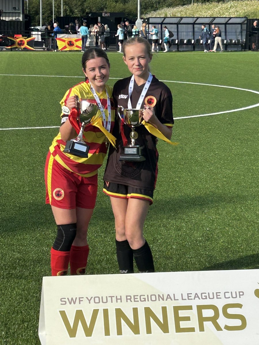 Congratulations to the U18s on their league Cup victory today! 

The double! 

Mon the Vale 🔴🟡🔴🟡