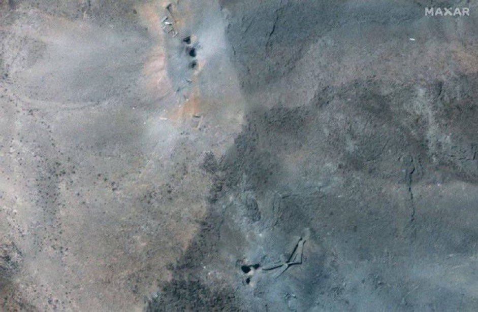 daudwaraich's tweet photo. Trump wasted $314 million to make a few holes in a mountain. https://t.co/qNEnVYaNO9