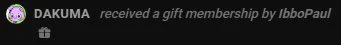 Went to cook left the stream on and got snipped with a membership A pic of the membership and the lunch I made