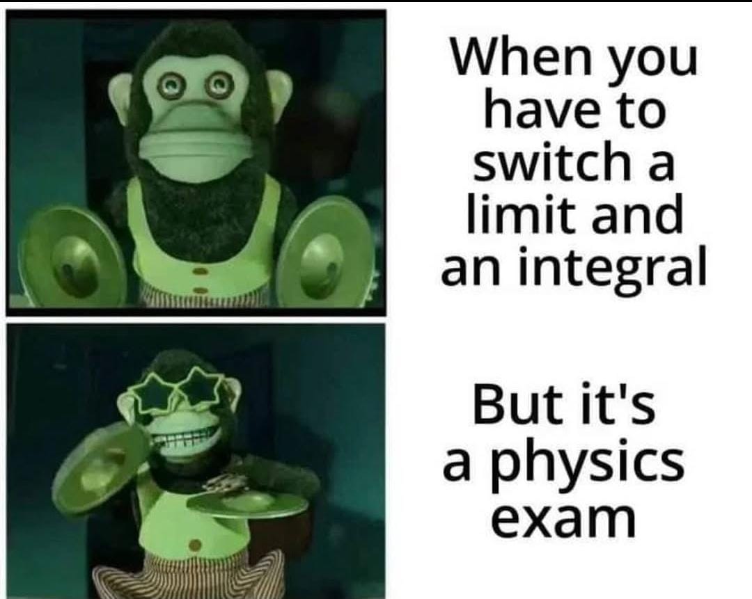 buyessaycouk's tweet image. When you realize your math skills won't save you in a physics exam! 🤯📚 Just switch those limits and integrals like a pro... or just hope for the best! 😂🙈 #PhysicsProblems #MathStruggles #ExamSeason #StudentLife