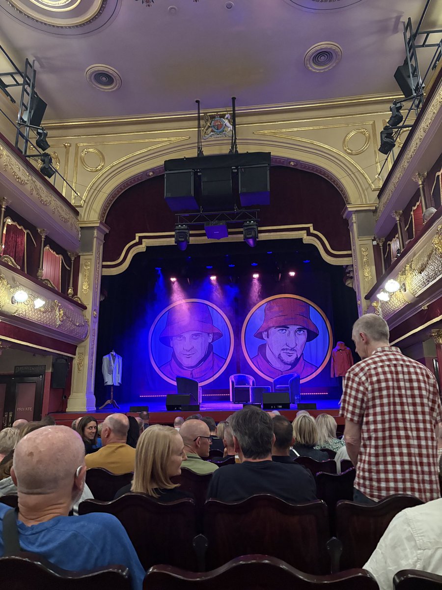 Peg Alexander (@tvradiopeg) on Twitter photo It’s <a href="/MarkandLard/">Mark and Lard</a> at the wonderful <a href="/CityVarieties/">City Varieties Music Hall</a>
The audience demographic is as predicted. It’s <a href="/MarkandLard/">Mark and Lard</a> at the wonderful <a href="/CityVarieties/">City Varieties Music Hall</a>
The audience demographic is as predicted.