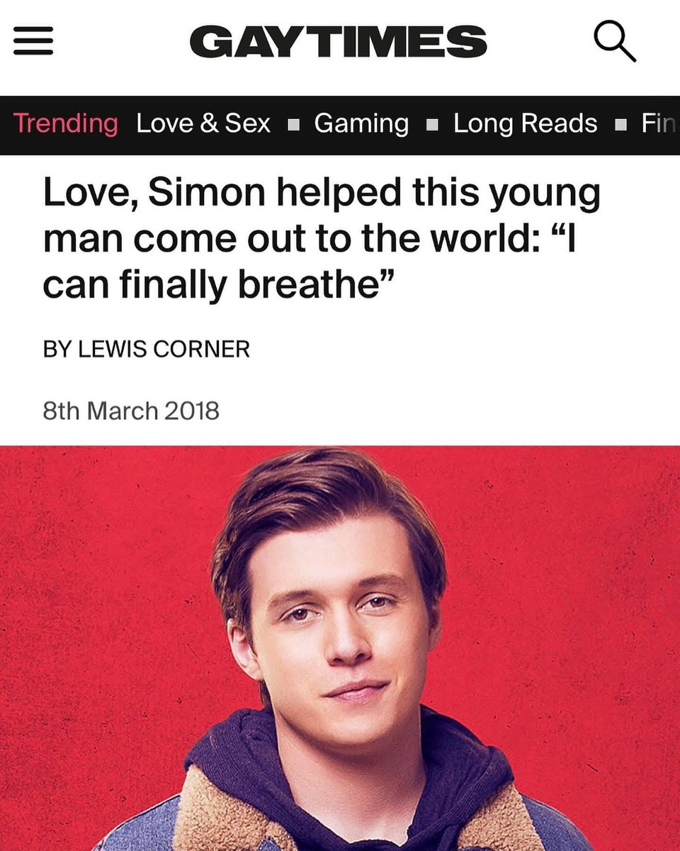thomasduke98's tweet image. another pride month of inspiring stories through film & tv, forever grateful for the storytelling that has helped us all 🫶
love, simon will always hold a special place in my heart and then of course heartstopper pushed forward even more…