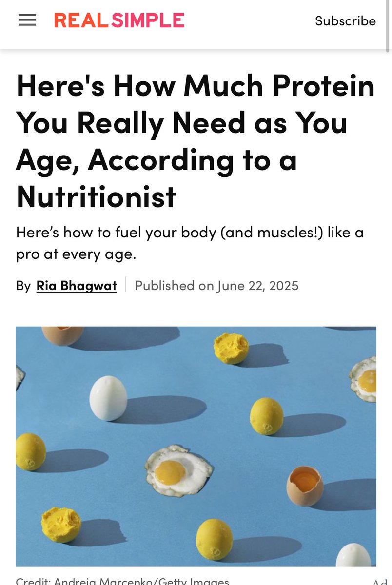 Ashley Koff RD (@ashleykoff) on Twitter photo What IS the right amount of protein thanks <a href="/RealSimple/">Real Simple</a> for asking my opinion and allowing for a complete answer
realsimple.com/how-much-prote… What IS the right amount of protein thanks <a href="/RealSimple/">Real Simple</a> for asking my opinion and allowing for a complete answer
realsimple.com/how-much-prote…