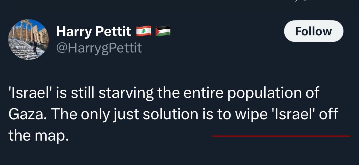 Ik kan gewoon niet geloven dat de Radboud Universiteit nog steeds geen actie tegen hem heeft ondernomen. En ik weiger te geloven dat het OM niets zou kunnen doen tegen deze man.

Een docent die zegt: “de enige oplossing is om Israël van de kaart te vegen” moet ter verantwoording