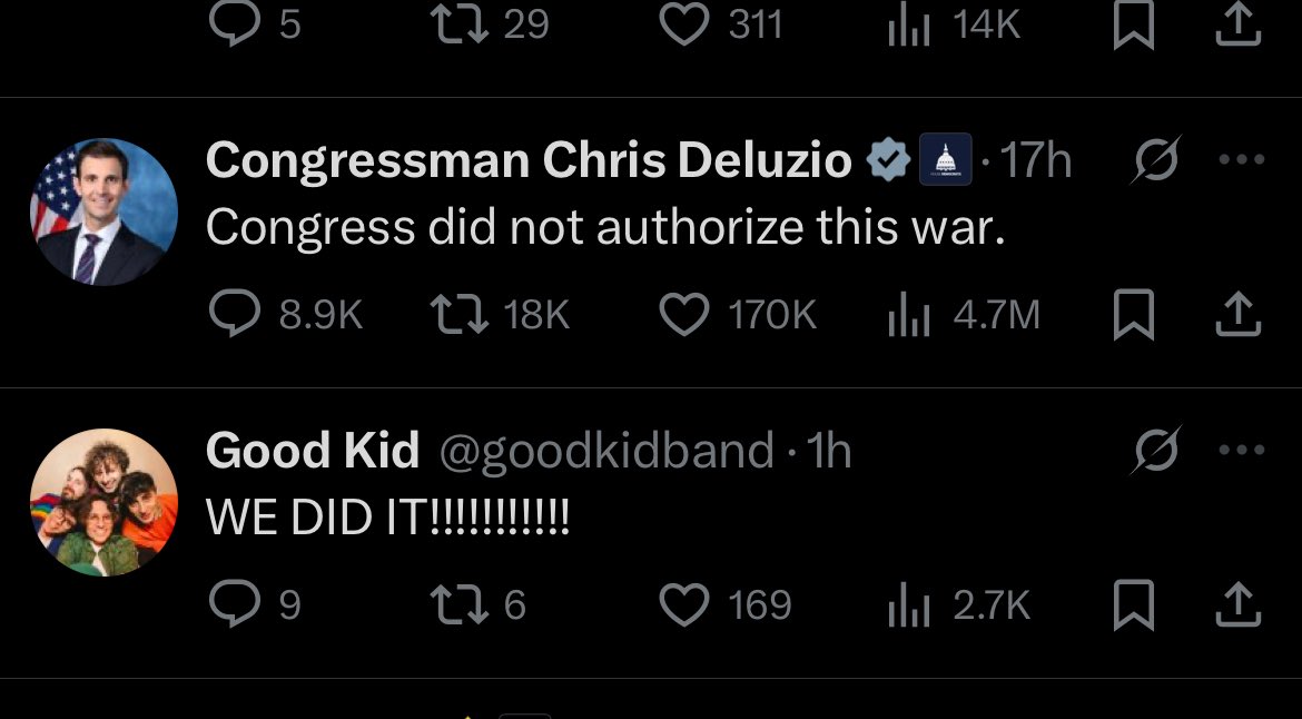 DanielR30480882's tweet photo. @goodkidband Good Kid, what did you do? https://t.co/ctYtwrFTwB