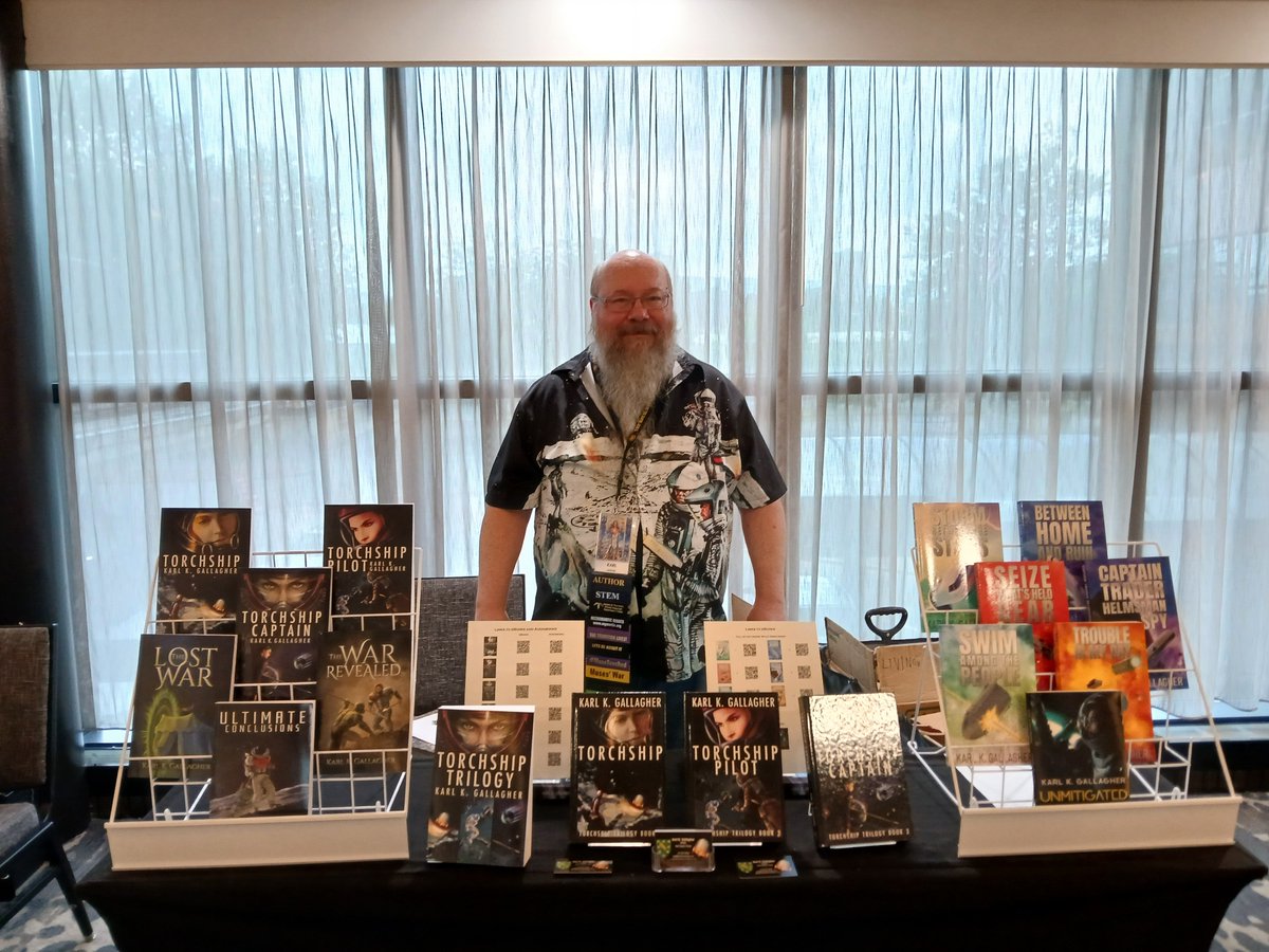 Having fun at Libertycon.