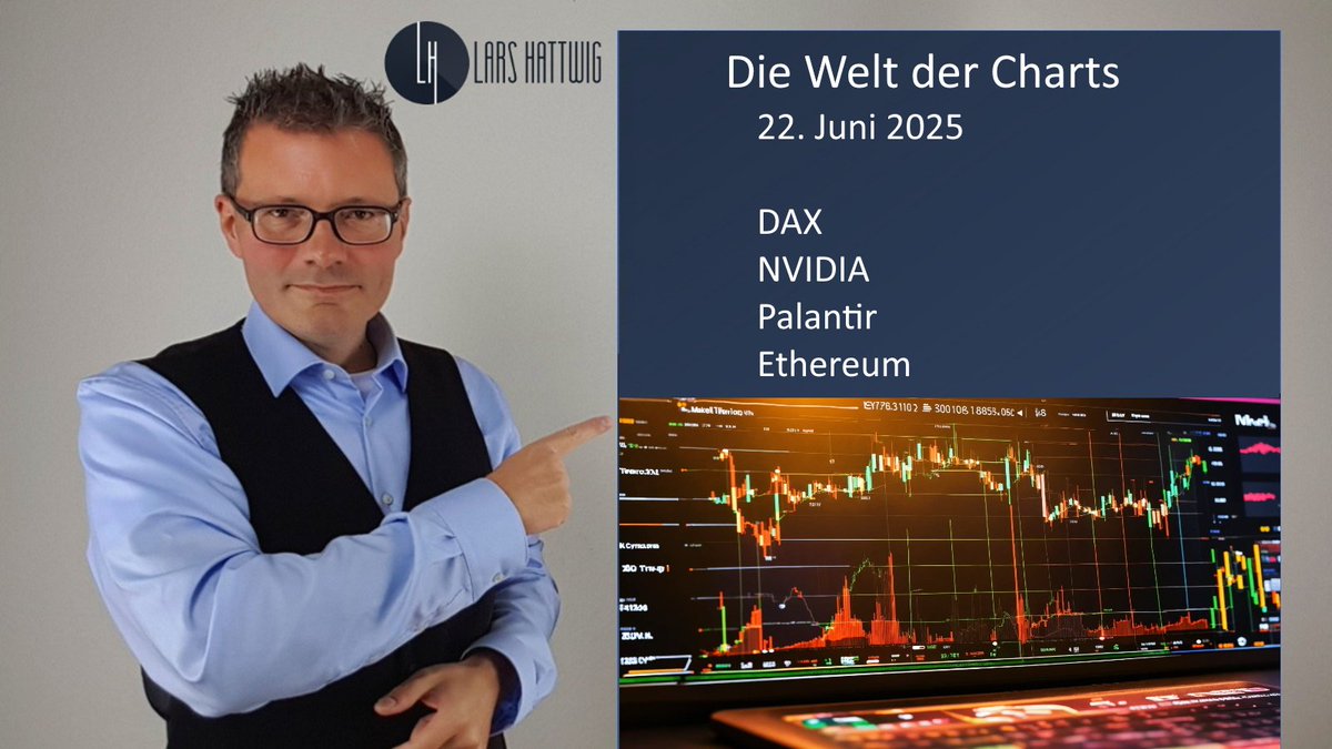 Die Welt der Charts: Kurzer Überblick Technische Analyse über Status und wichtige Kursmarken bei DAX - NVIDIA - Palantir - Ethereum 👇
youtu.be/zMHwwSgSy9U