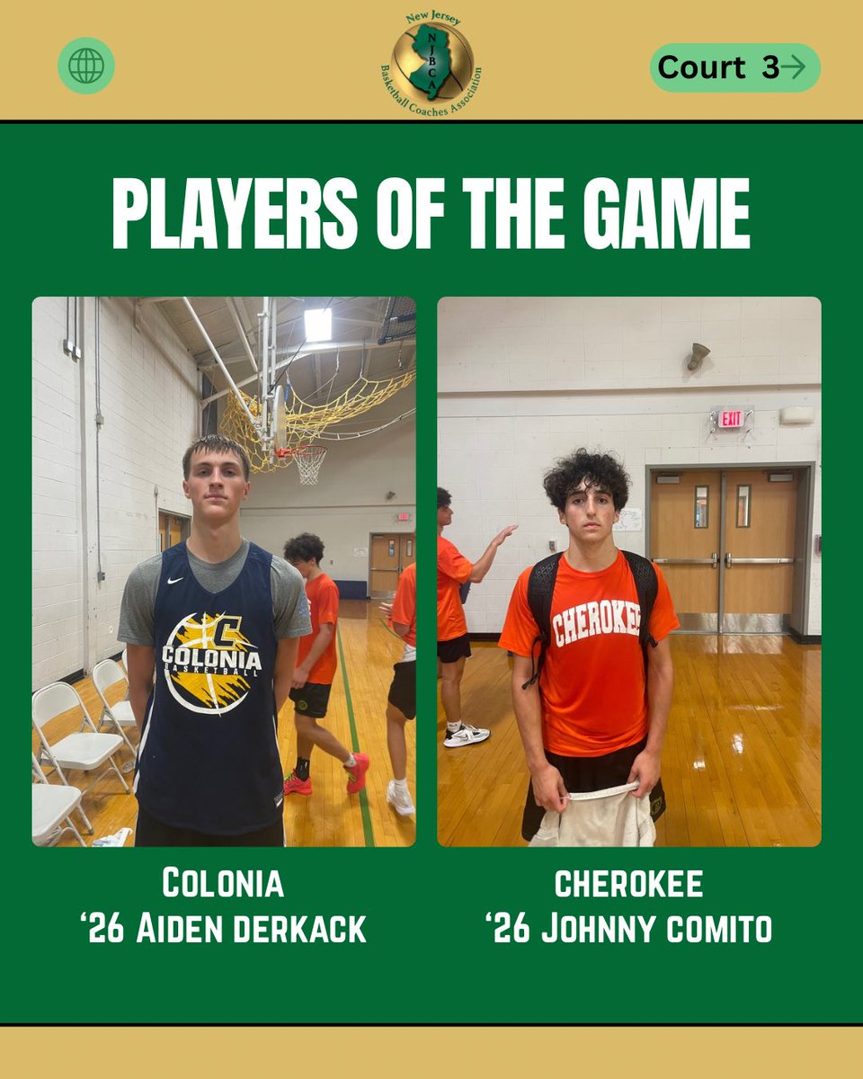 New Jersey Basketball Coaches Association (@njbca_official) on Twitter photo Player of the Game for Day 3 12:30pm games! #NJBCA #JerseyLive <a href="/BCCrusaderHoops/">Bergen Catholic Basketball</a> <a href="/SPPBASKETBALL/">ST.PETER'S PREP BASKETBALL 🛡</a> <a href="/PlainfieldBBall/">Cardinal Basketball</a> <a href="/CTownHoops/">COLONIA BOYS BASKETBALL #RAISINGTHESTANDARD</a> <a href="/ChiefsAthletics/">Cherokee Chief</a> Player of the Game for Day 3 12:30pm games! #NJBCA #JerseyLive <a href="/BCCrusaderHoops/">Bergen Catholic Basketball</a> <a href="/SPPBASKETBALL/">ST.PETER'S PREP BASKETBALL 🛡</a> <a href="/PlainfieldBBall/">Cardinal Basketball</a> <a href="/CTownHoops/">COLONIA BOYS BASKETBALL #RAISINGTHESTANDARD</a> <a href="/ChiefsAthletics/">Cherokee Chief</a>