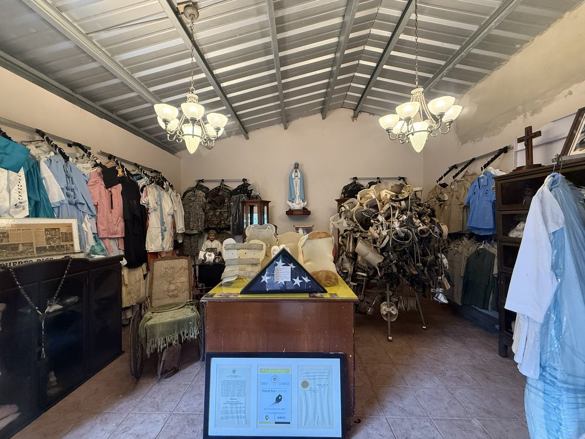 This space fascinates me when I see it. Relics of miracles. A beacon that the impossible is possible with God. Something many deny, yet a testimony is available for those willing to find it.