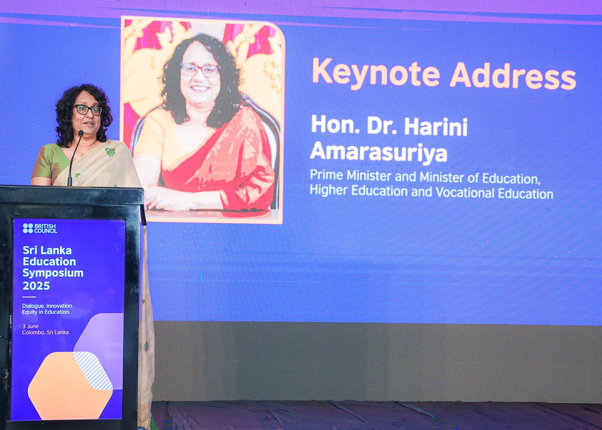 The recent #SriLankaEducationSymposium2025, organised by British Council Sri Lanka in partnership with the Ministry of Education, Higher Education, and Vocational Education, brought together educators, policymakers, and innovators to reimagine a more inclusive, future-ready