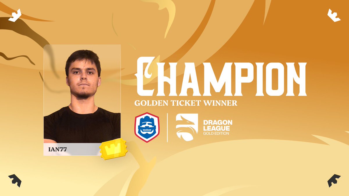 And the Golden Ticket goes to... 🥁

✨ <a href="/Ian77cr1/">Ian77</a> ✨

Congratulations and see you at the CRL25 World Finals! 🌎