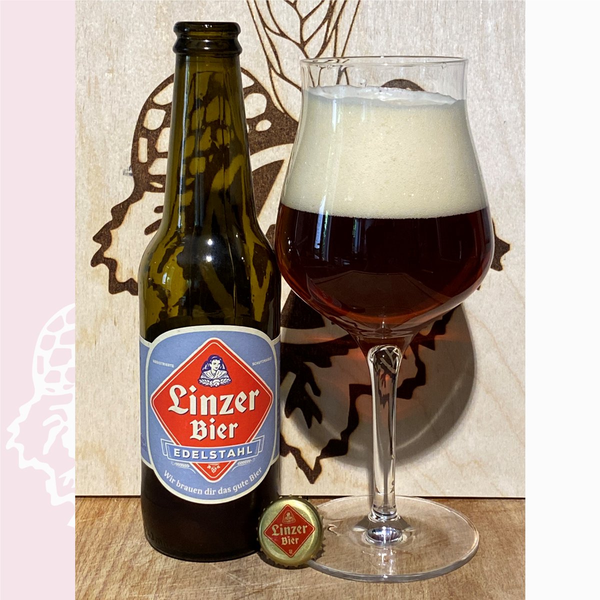 derCAW's tweet photo. Beer of the Week

Linzer Bier – Edelstahl
recommended by Moritz Keuler

Austria
Lager

0.33 l
5.3 % vol.

#CAW #CAW_BeerOfTheWeek #BeerTasting #BeerRecommendation #Beer #Austria #Lager #Linz https://t.co/G7OGp1f5bk