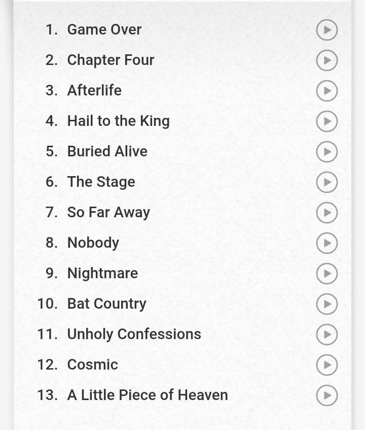 FamilySevenfold's tweet photo. Setlist, Wroclaw, Polonia 🇵🇱 22/06

#avengedsevenfold #a7x #libad #europeantour2025
#halastulecia #wroclaw #poland https://t.co/bksurRr7J6