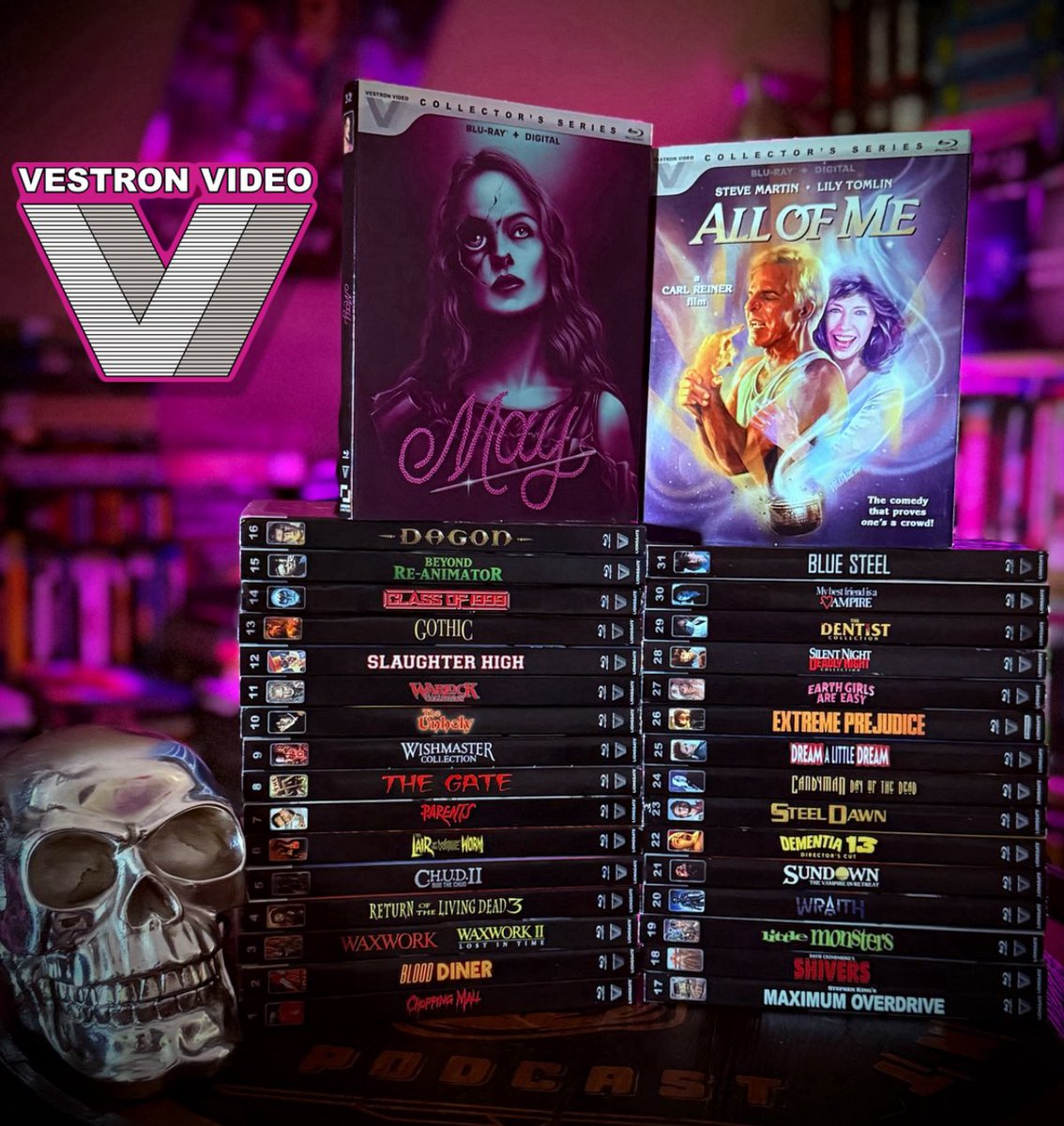 ElecticEnterta1's tweet image. The Vestron Video line has been one of my favorites. I’m happy @lionsgatehome is back to releasing these titles. Looking forward to Ghoulies go to College releasing on July 15th. What are your thoughts on these being Lionsgate Limited releases?

#lionsgatelimited #vestronvideo