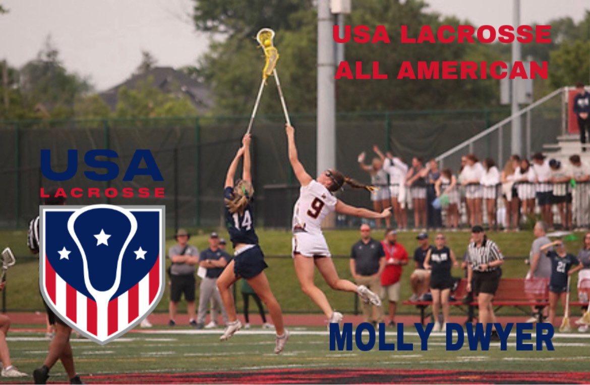 Congratulations to Sophomore Molly Dwyer on being named USA Lacrosse All American.  Go Ramblers! <a href="/LAGoRamblers/">Loyola Academy Athletics</a> <a href="/LoyolaAcademy/">Loyola Academy</a>
