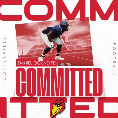 Kevin Howard (@khowtv) on Twitter photo 3⭐️ OFFENSIVE LINEMAN DANIELLE OGUNDIPE WILL ENROLL AT COFFEYVILLE CC & WILL HAVE 1 YEAR REMAINING AFTER DECEMBER 📝 <a href="/danielogundipe6/">Daniel Ogundipe 🇳🇬</a> 3⭐️ OFFENSIVE LINEMAN DANIELLE OGUNDIPE WILL ENROLL AT COFFEYVILLE CC & WILL HAVE 1 YEAR REMAINING AFTER DECEMBER 📝 <a href="/danielogundipe6/">Daniel Ogundipe 🇳🇬</a>