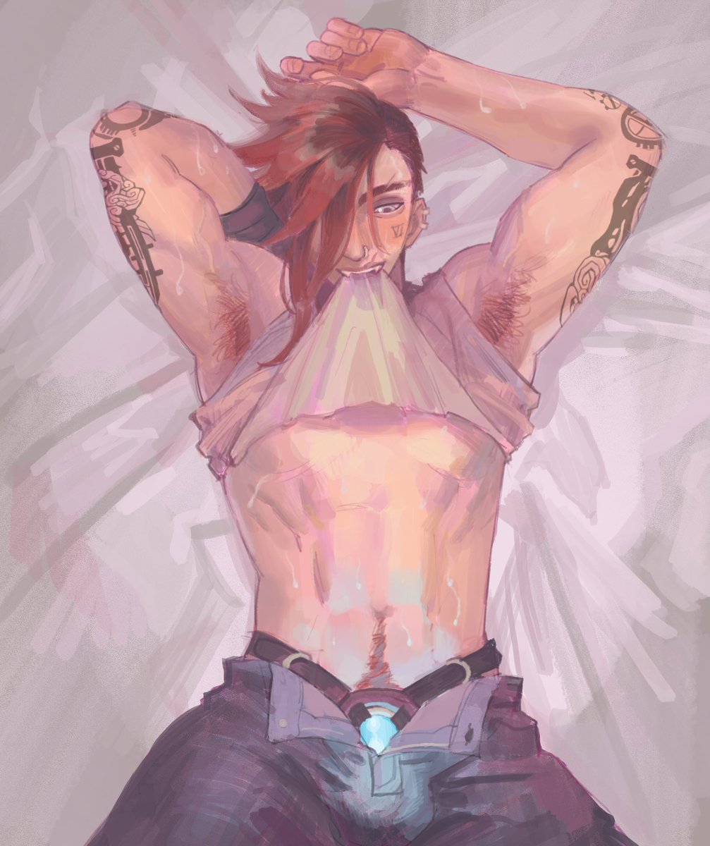 I drew Vi for my friends bday