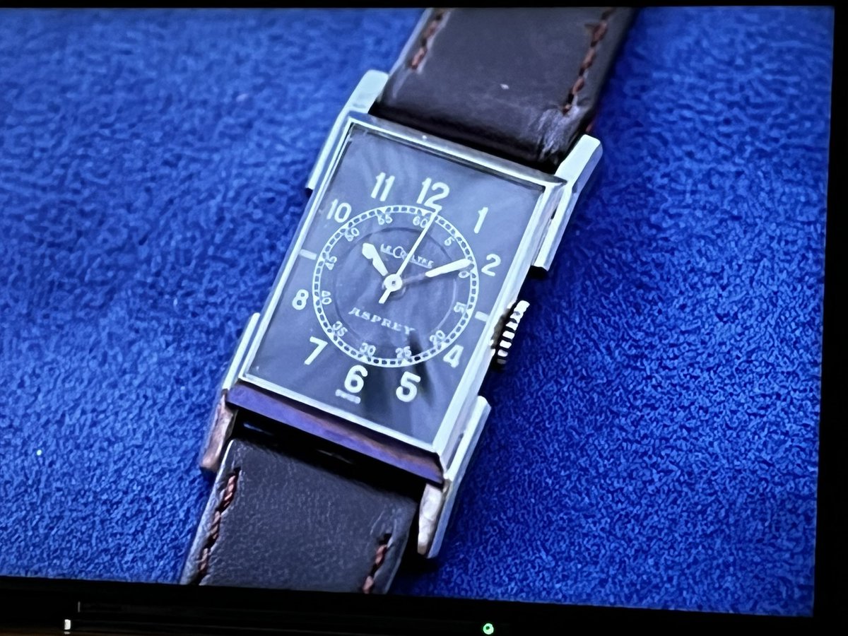 PontWan's tweet photo. Yay. The watch section on #AntiquesRoadshow #LeCoultre #Asprey https://t.co/0EkN0XL8eB