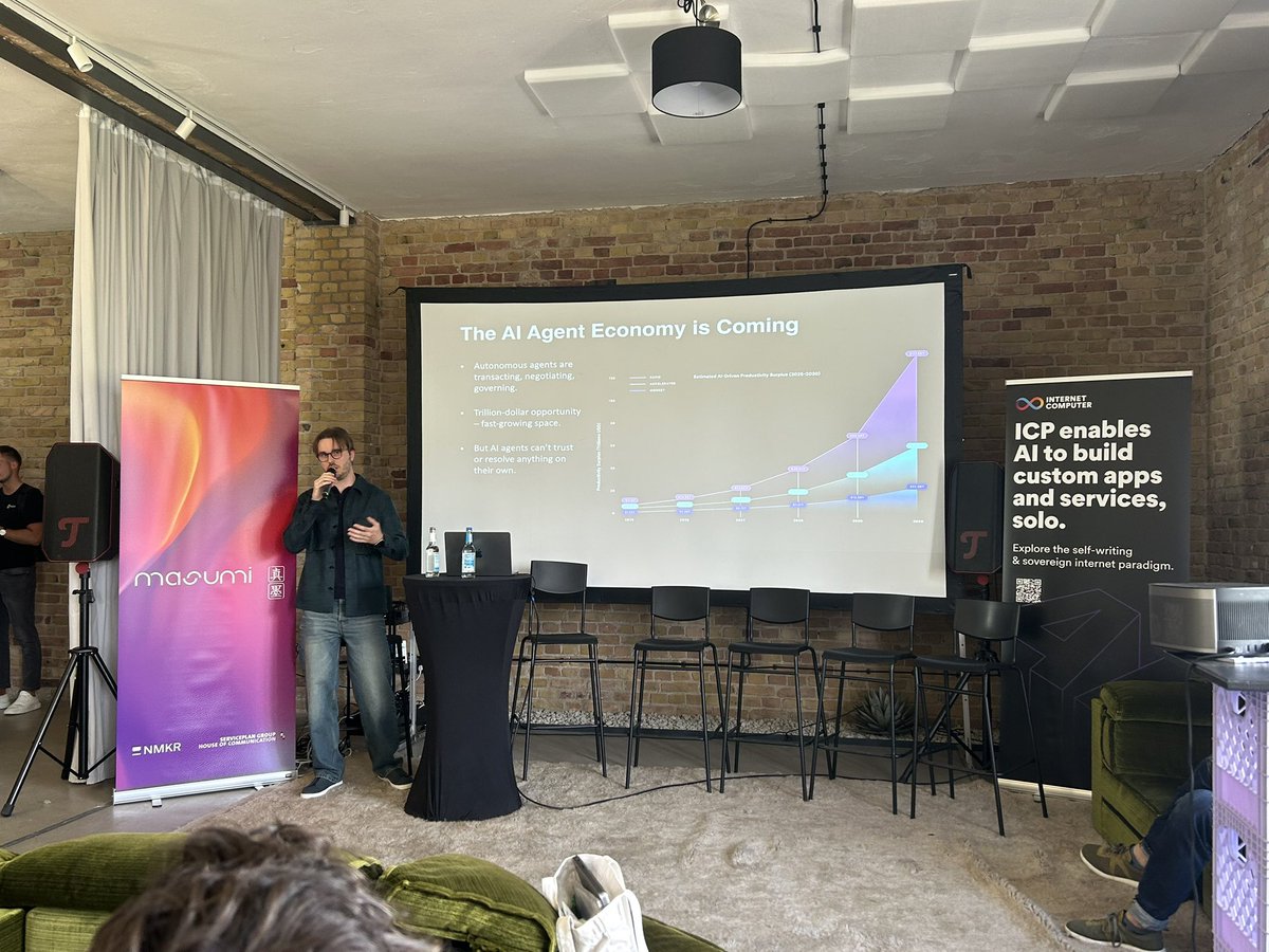 Thanks to everyone who joined Edgars talk at the AI Agent Summit &amp; to all who stopped by our booth with questions, ideas, and curiosity about GenLayer.

Next stop: EthCC @ Cannes 🇫🇷

Come see what the brains behind the Infrastructure for the AI Age look like.