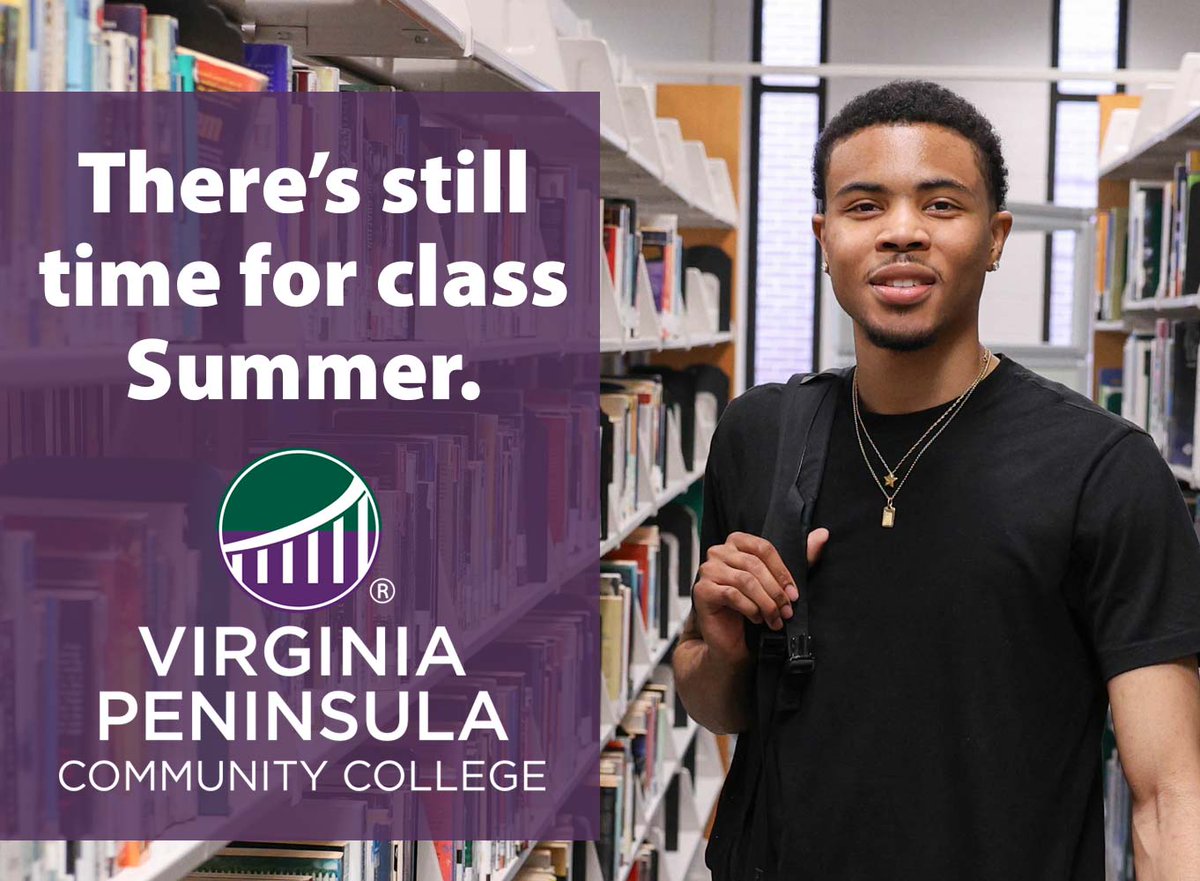 There is still time to join us this summer. Our Five Week Class Sessions start on July 1! DETAILS: bit.ly/3GyfHME #summerclasses #vpccva #gatorfamily #transferstudents