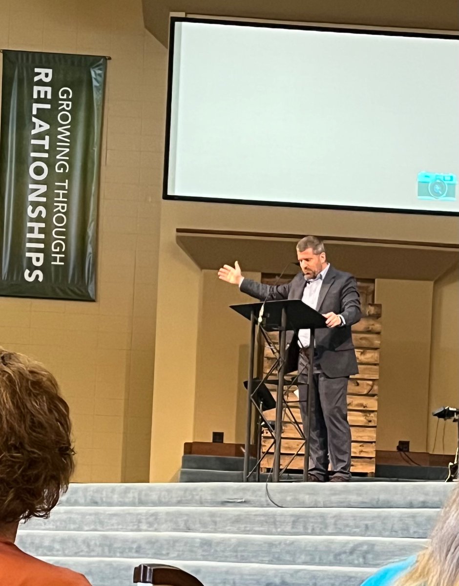 Got to ride church as a family this morning (!!), and I got to hear my fave preacher proclaim truth about a future-oriented faith from Heb 11. Glimpses of undeserved grace in so many ways. 💗 grateful to join 
<a href="/parkside_bible/">Parkside Bible Church</a> this morning. - 
<a href="/pastormattwalk/">Matt Walker</a>  😘