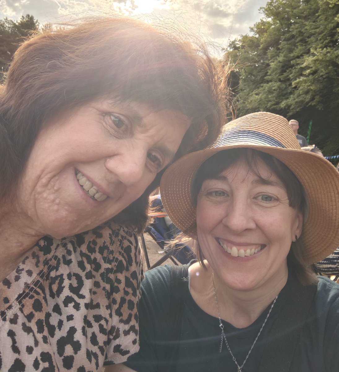 michellenobes's tweet photo. @GaryBarlow #posttourblues. Thank you for coming back to Thetford Forest on Saturday 21st June 2025, Met up with my old school friend Claire who we last saw each other when we were 16. https://t.co/4xeoOL7z2F