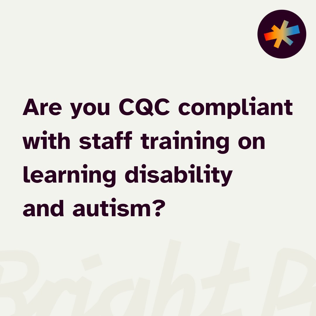 bemix (@bemixuk) on Twitter photo As a legal requirement, all CQC registered health and social care providers must carry out appropriate training on learning disabilities and autism.
<a href="/BrightPathCIO/">BrightPath</a> is an approved trainer for The Oliver McGowan Mandatory Training
Find out more: brightpath.org As a legal requirement, all CQC registered health and social care providers must carry out appropriate training on learning disabilities and autism.
<a href="/BrightPathCIO/">BrightPath</a> is an approved trainer for The Oliver McGowan Mandatory Training
Find out more: brightpath.org