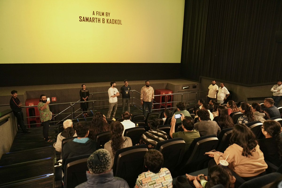 We rewrote our fate.
Thank you, Kannada audience 🥹❤️
6 out of 12 shows housefull. The rest are fast filling! And yes… a film by Samarth B. Kadkol in background makes this extra special  . 
#EdagaiyeApaghatakkeKarana